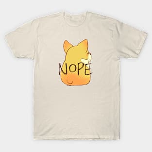 NOPE Corgi T-Shirt